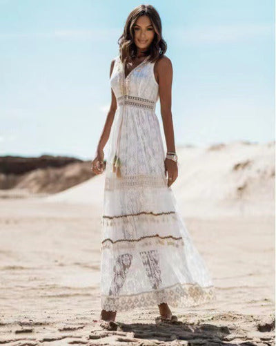 Carmina | Elegant boho-stil kjole