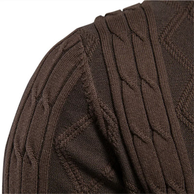 La Voire™ | Herre Cardigan med Knapper