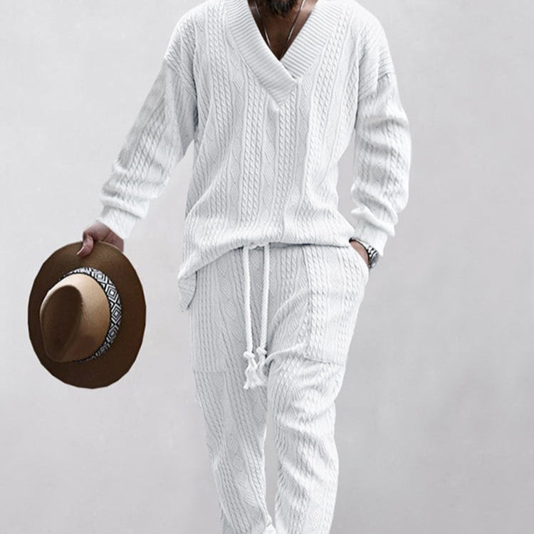 Athleisure Cable Jacquard Set