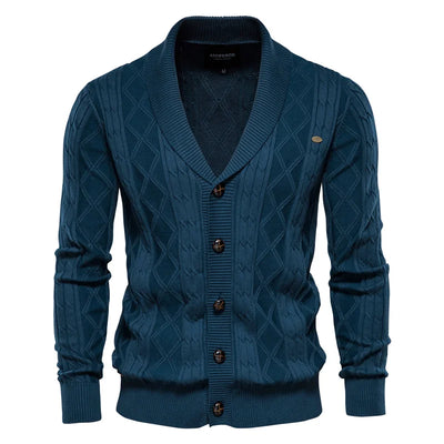 La Voire™ | Herre Cardigan med Knapper